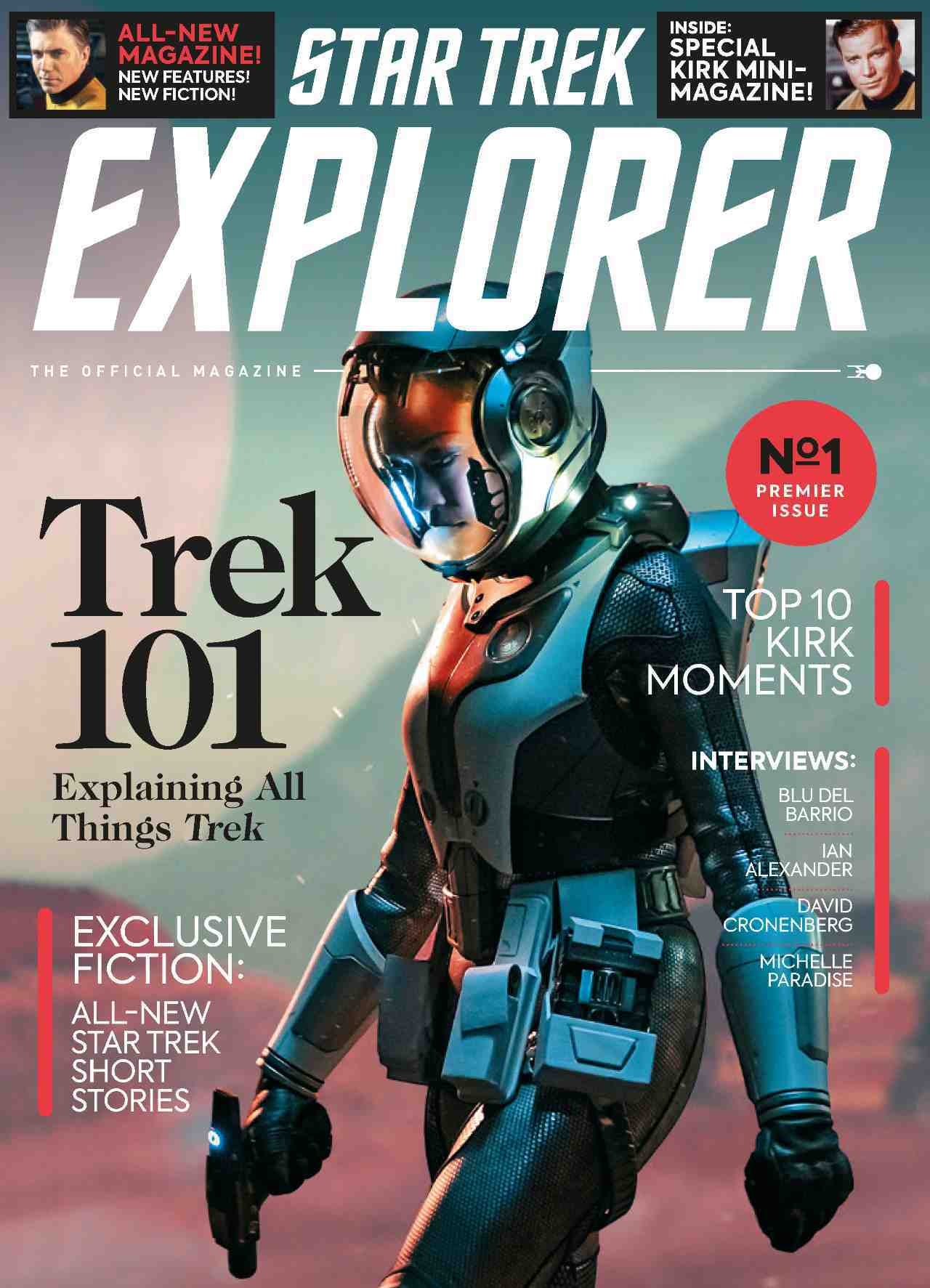 Star Trek Explorer - La revista oficial - Portada de quiosco