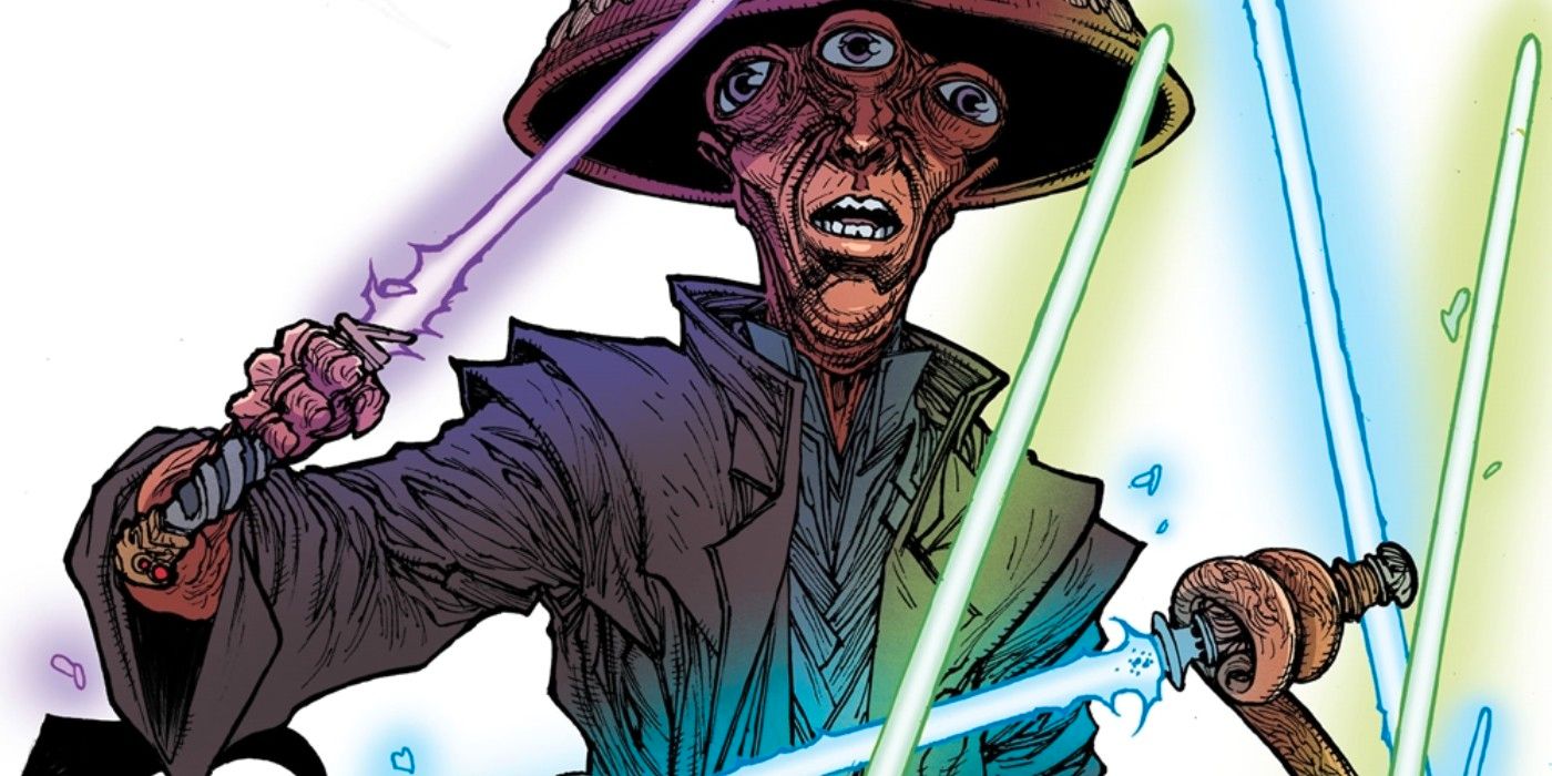 Un Jedi de la Alta República tiene una razón trágica para empuñar cinco sables de luz