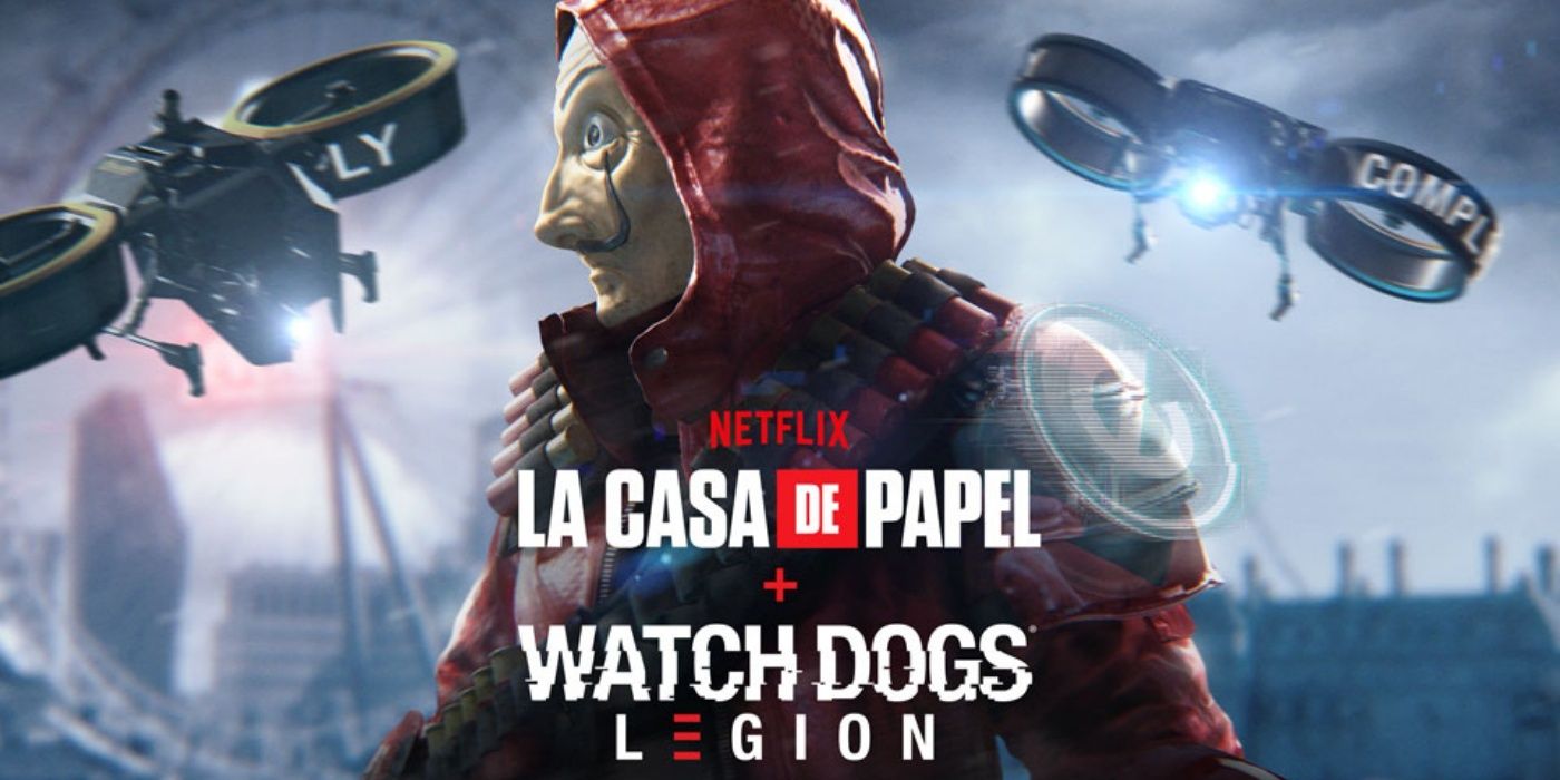 Watch Dogs: Legion's New Money Heist Mission es un crossover de Netflix