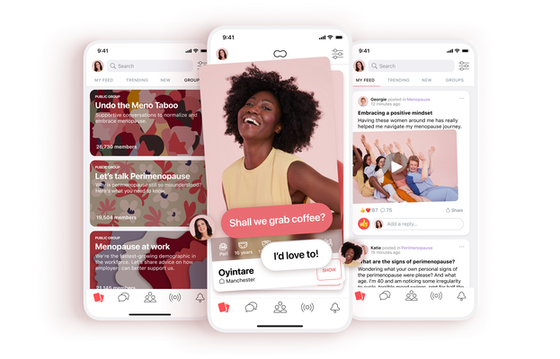 La red social Peanut se expande para incluir a más mujeres con el lanzamiento de Peanut Menopause