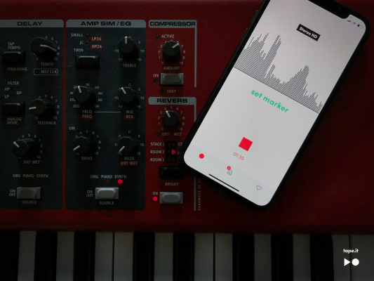 Tape It lanza una aplicación de grabación de música impulsada por IA para iPhone