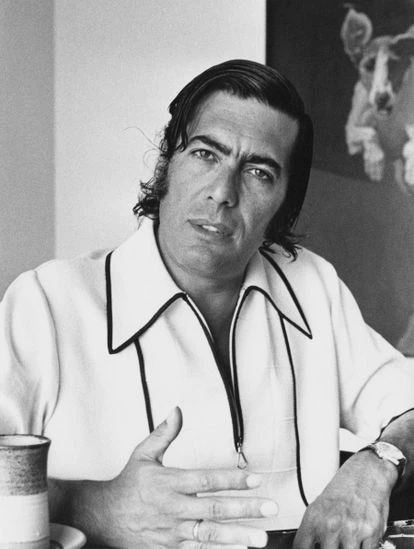 Vargas Llosa, en una imagen de 1975.