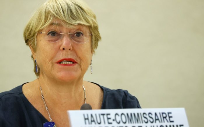 Las amenazas medioambientales son el mayor reto para los derechos humanos: Bachelet