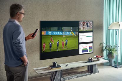 Plataformas deportivas como DAZN o LaLigaSportsTV, son de fácil acceso en una Smart TV de Samsung.