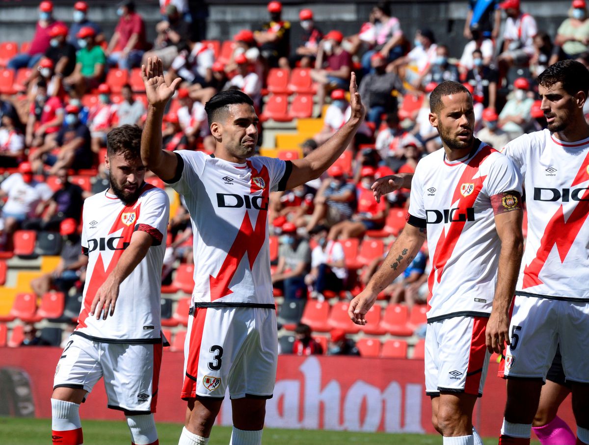 Falcao corona la victoria del Rayo con un debut goleador