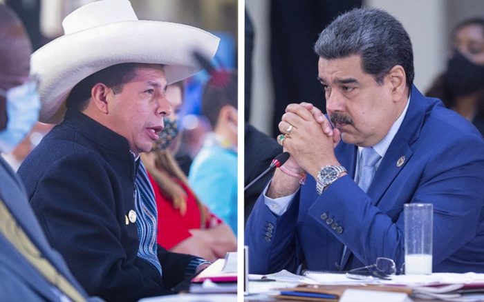 Congreso de Perú cita al canciller para que explique reunión de Castillo con Maduro en México