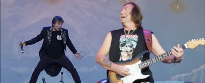 Actuación de los Iron Maiden en Sonisphere en 2019.