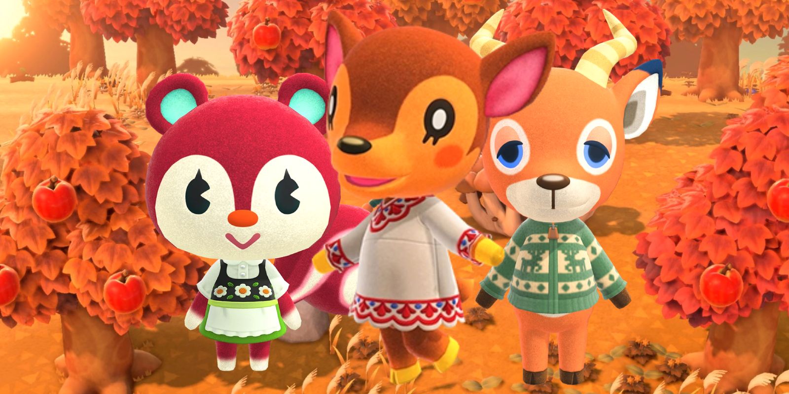 Aldeanos de Animal Crossing ideales para las temporadas de otoño