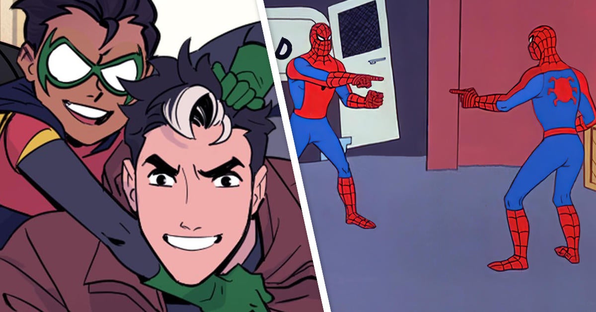 Batman Webtoon crea una nueva versión de Spider-Man Pointing Meme