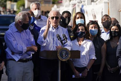 Biden pone en valor su plan de infraestructuras como medio para combatir la amenaza del cambio climático