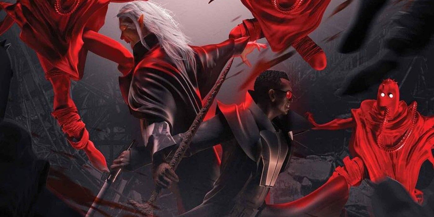 Blade va a la guerra con toda la nación vampiro de Marvel