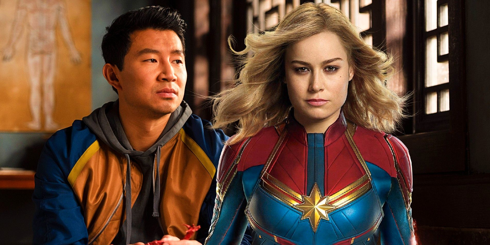 Brie Larson da la bienvenida a Simu Liu y Shang-Chi al MCU