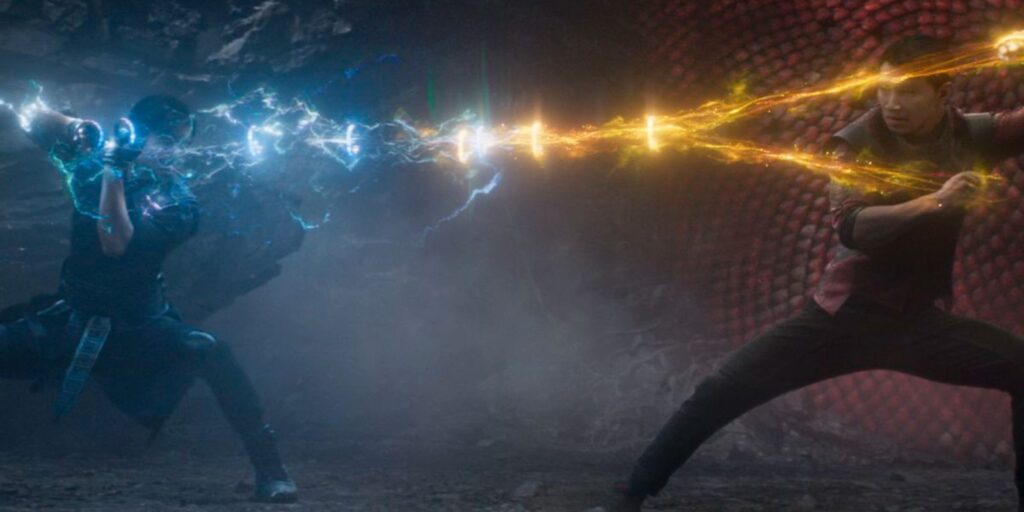 Cómo Marvel decidió los colores de los diez anillos de Shang-Chi