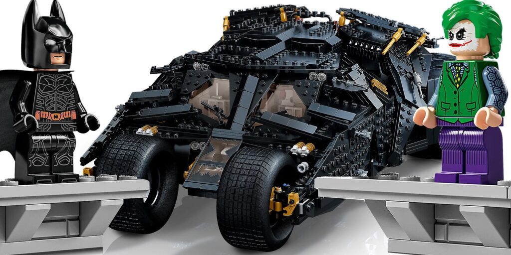 Dark Knight Batmobile LEGO Set con más de 2000 piezas disponibles para pre-pedido