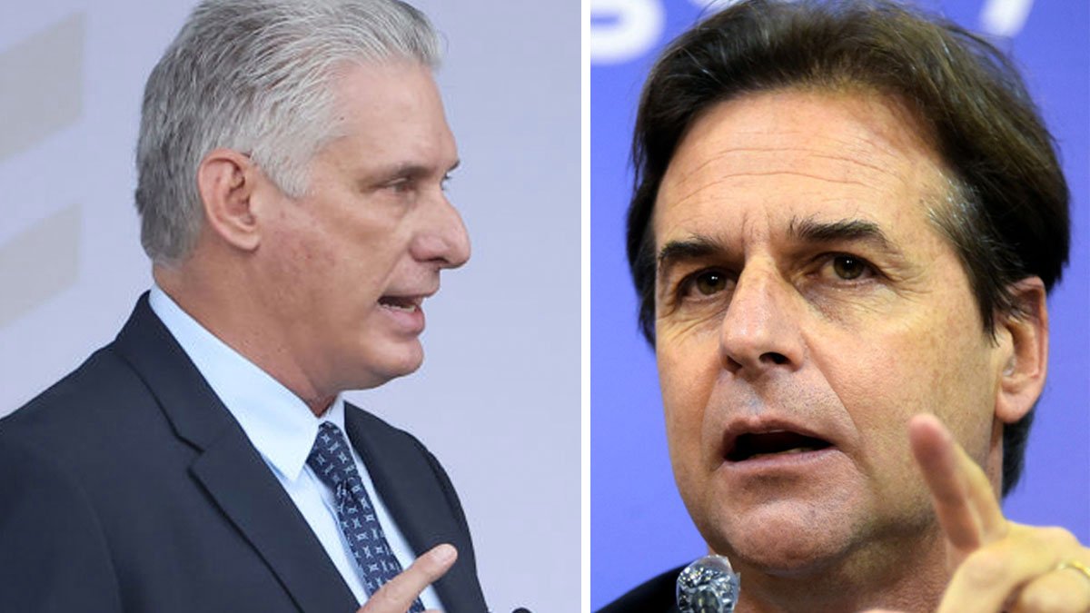 “Discutámoslo frente a frente”: gobernante cubano tras ser confrontado por el presidente de Uruguay