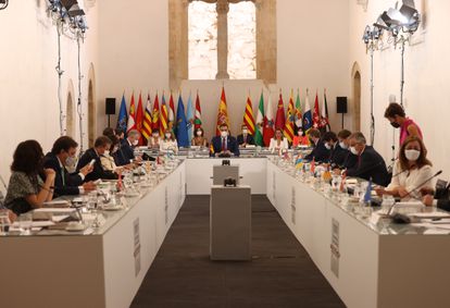 Última conferencia de presidentes el pasado 30 de julio en Salamanca.