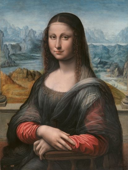 La Mona Lisa del Prado, tras su restauración en 2021, cuando se borró el fondo negro que la cubría.
