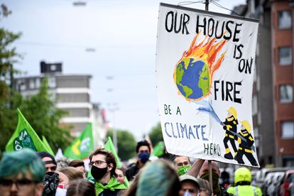 Protesta de 'Fridays for future' en julio de 2020 en Alemania.