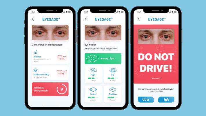 EyeGage está construyendo una base de datos de escáneres oculares para pruebas de drogas