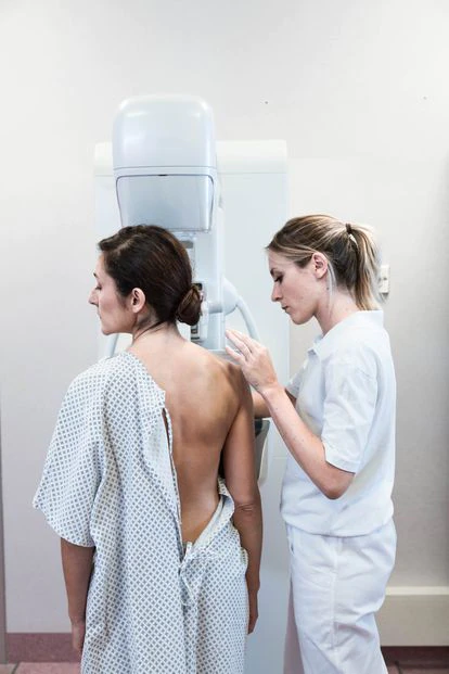 Sistema de mamografía para la detección del cáncer de mama.