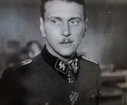 Otto Skorzeny en una imagen del documental 'El hombre más peligroso de Europa, Otto Skorzeny en España'.