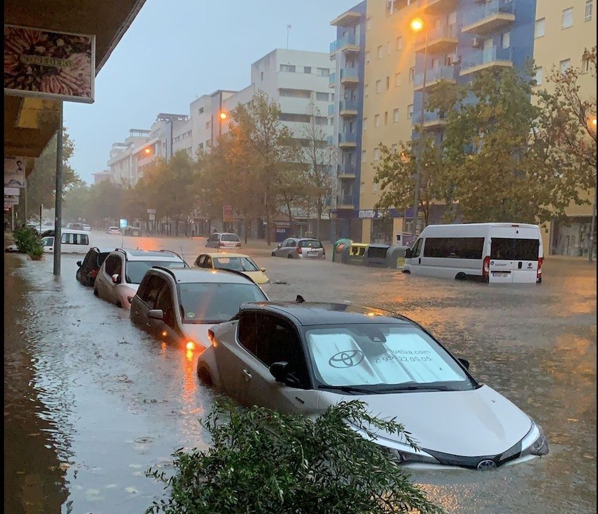 La gota fría deja fuertes inundaciones en Andalucía, Extremadura y Baleares
