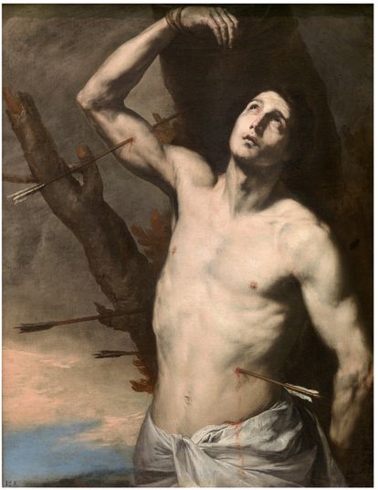 'San Sebastián' (1636), de José de Ribera, que forma parte de la colección del Museo del Prado.