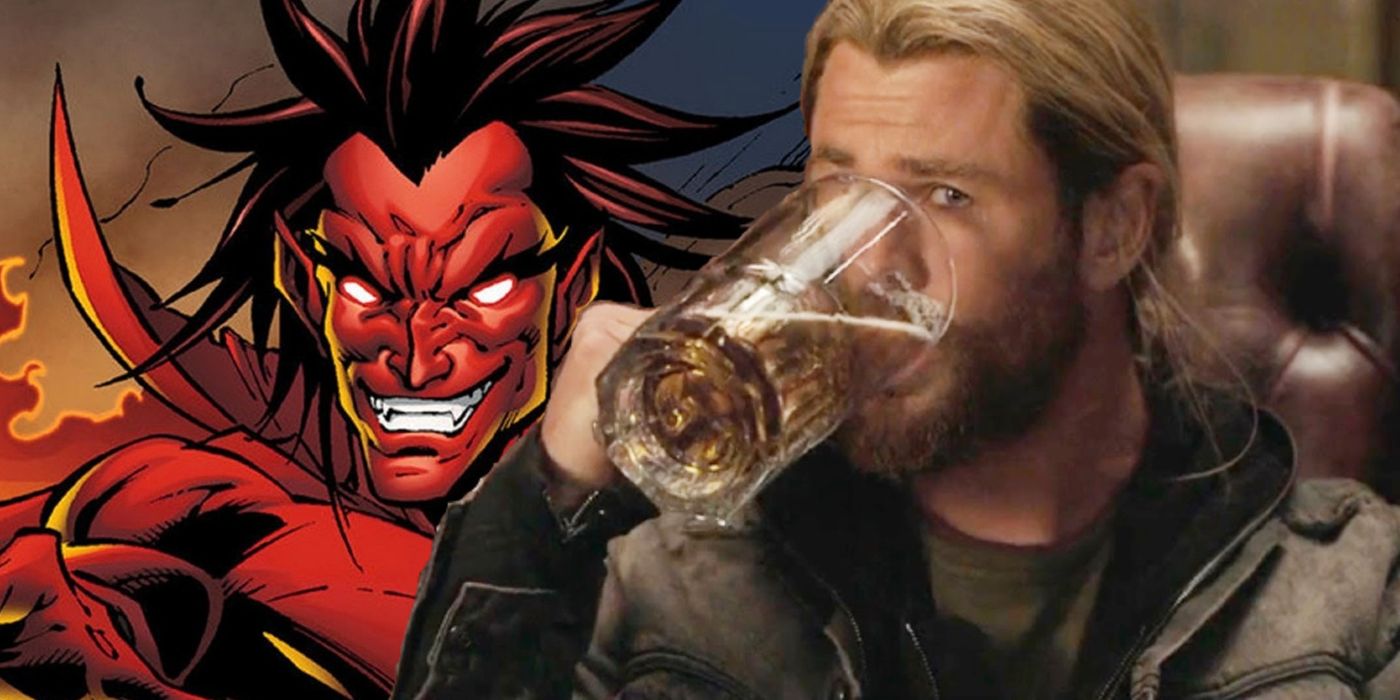 La mayor victoria de Thor fue en un concurso de bebidas contra el diablo