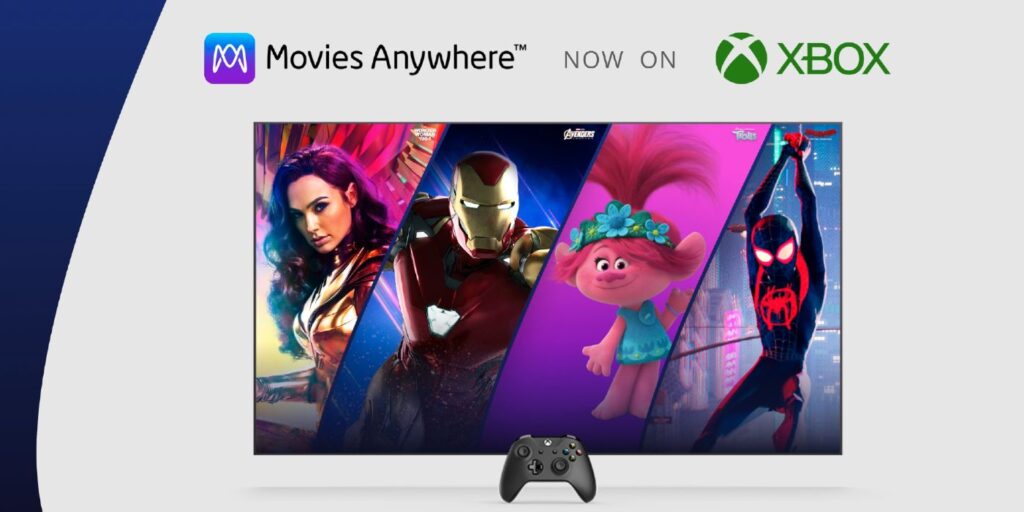 La nueva aplicación Xbox Movies Anywhere permite a los usuarios mirar juntos