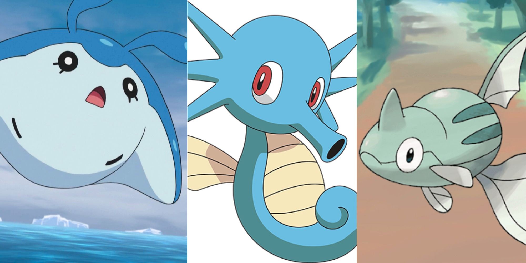 Los 10 Pokémon peces más lindos, clasificados |