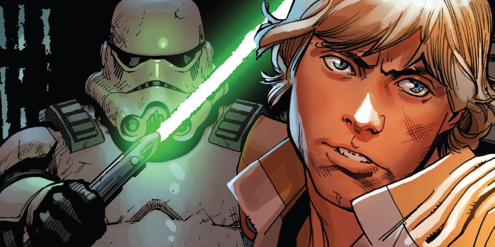Luke Skywalker aprendió en secreto el combate con sable de luz de un Stormtrooper