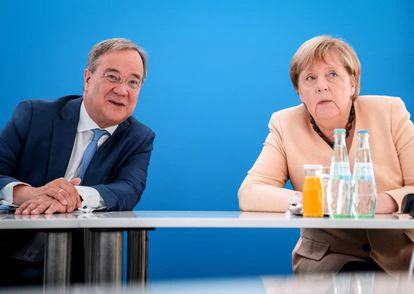 Merkel nada en popularidad; su sucesor Armin Laschet se hunde en la indiferencia