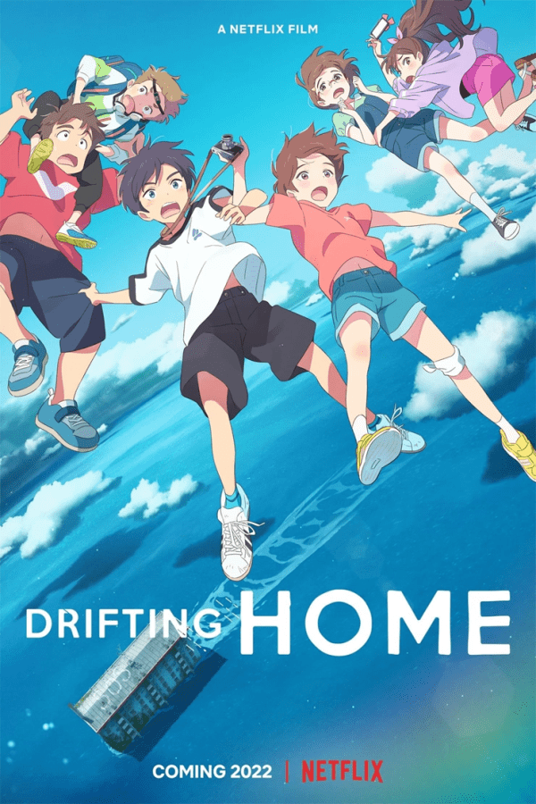 Cartel de la película de Drifting Home Netflix Anime