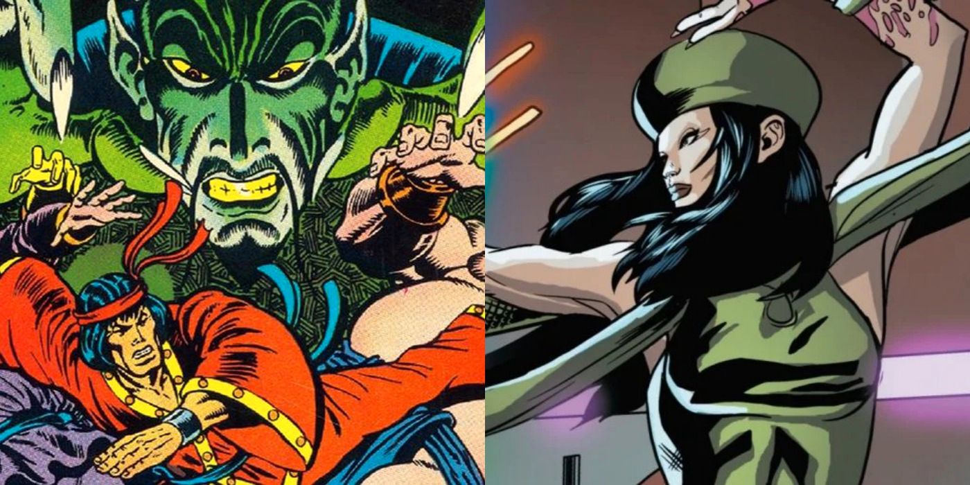 Shang-Chi: 10 grandes villanos de los cómics, clasificados