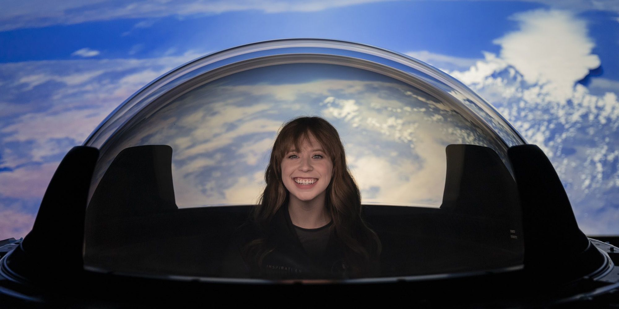 SpaceX agregó una cúpula de vidrio a su cápsula de dragón para que los astronautas puedan disfrutar de la vista