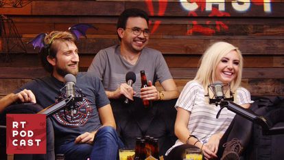 Imagen promocional del podcast' estadounidense 'Rooster Teeth', que combina audio y vídeo en Spotify.