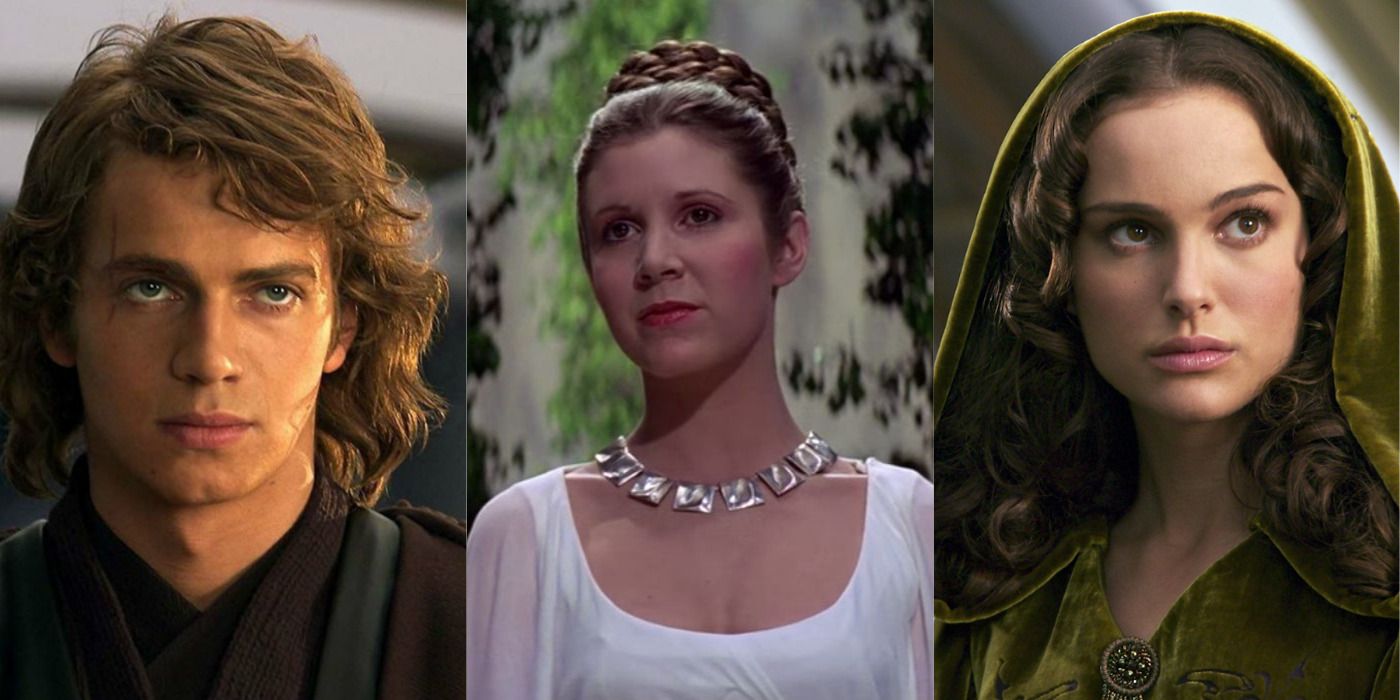 Star Wars: 5 formas en que Leia es como Padmé (y 5 formas en que ella es como Anakin)