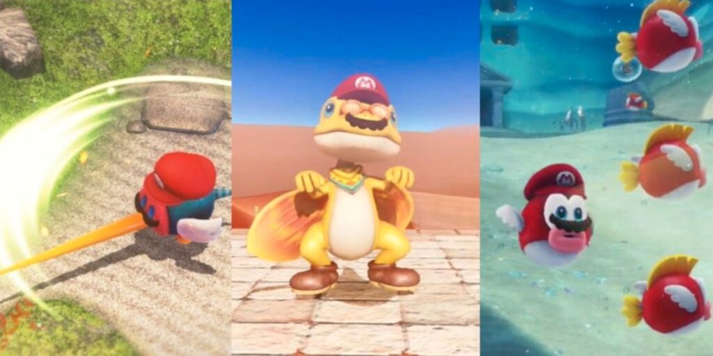 Super Mario Odyssey: 10 criaturas y objetos más útiles para capturar