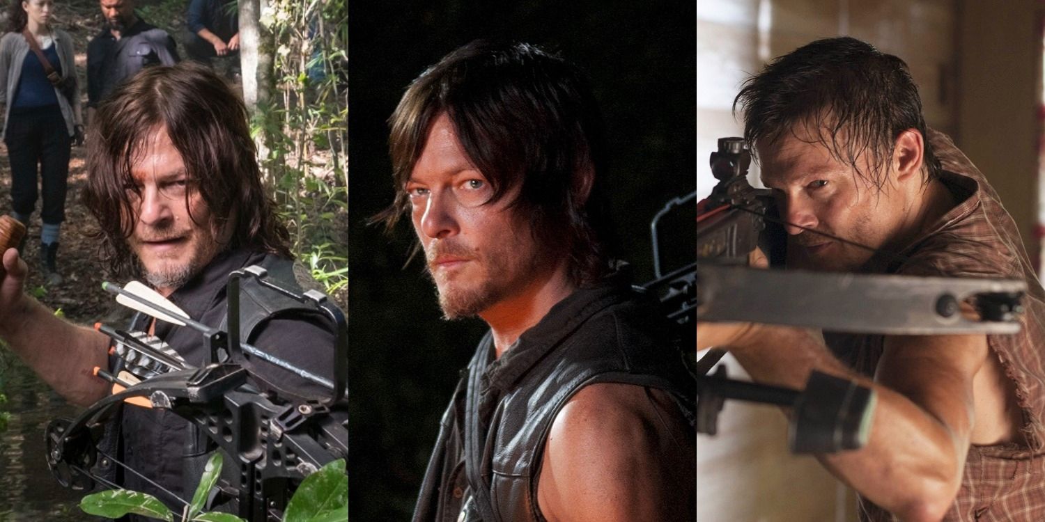 The Walking Dead: La lenta transformación de Daryl a lo largo de los años (en imágenes)