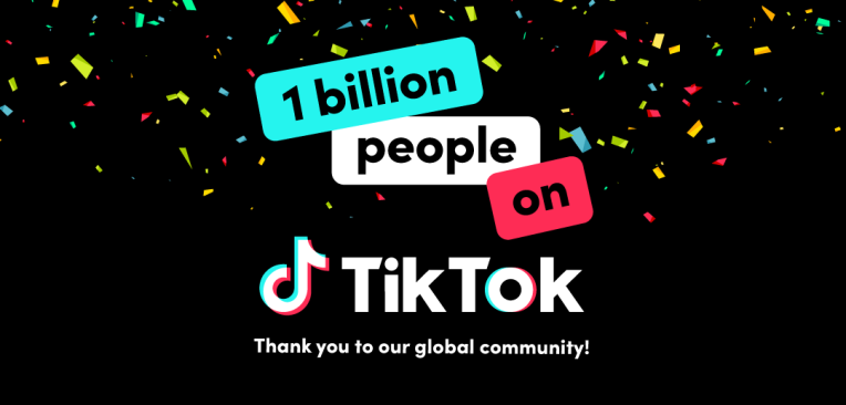 TikTok alcanzó los mil millones de usuarios activos mensuales