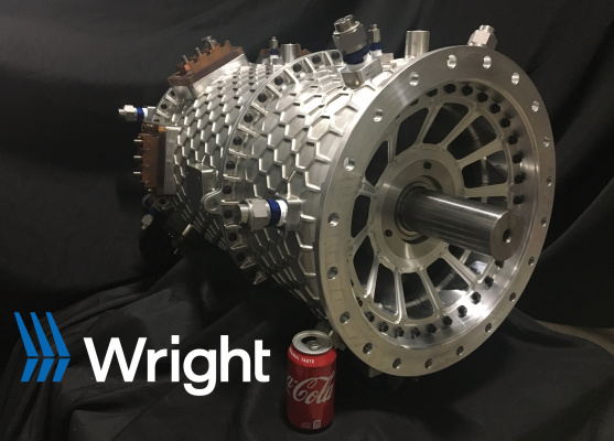 Wright prueba sus motores eléctricos de 2 megavatios para aviones de pasajeros
