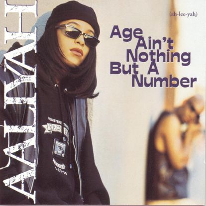 Portada del disco de Aaliyah 'Age Ain't Nothing But a Number'.