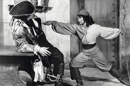 Jean Peters en 'La mujer pirata'.