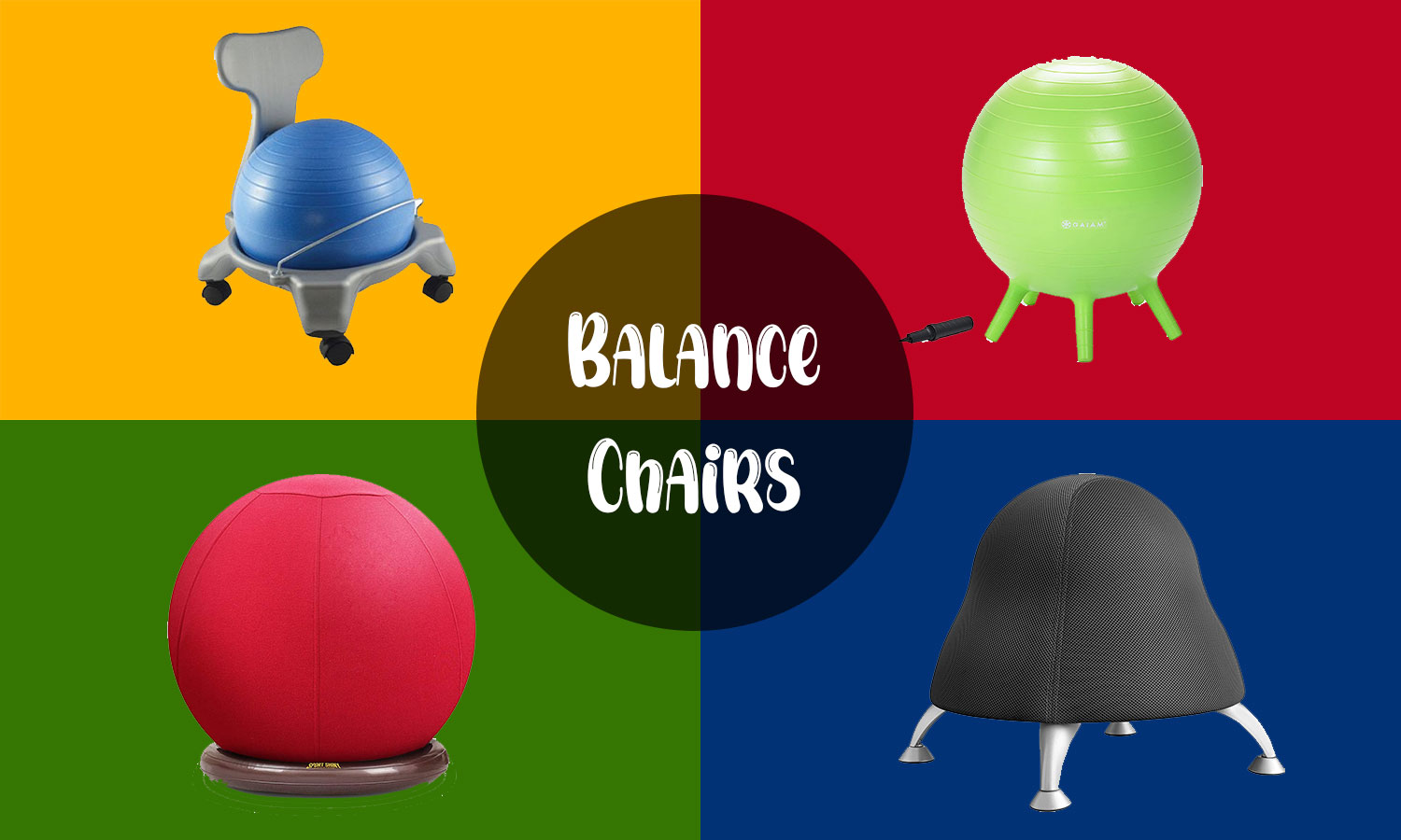 Los beneficios de la silla de bola de equilibrio para niños.