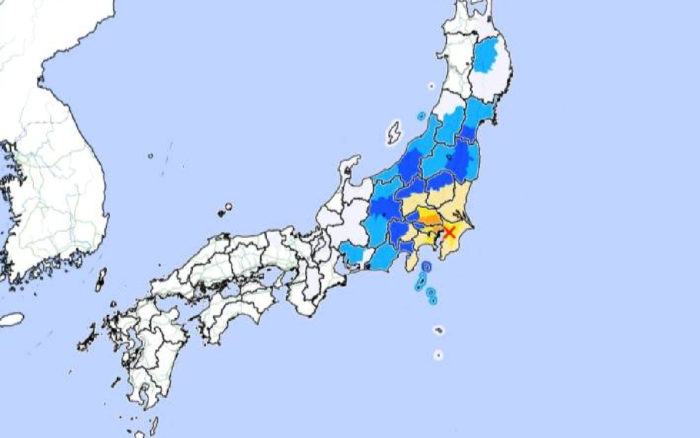 Sismo de magnitud 6.1 sacude la prefectura de Chiba, Japón | Video