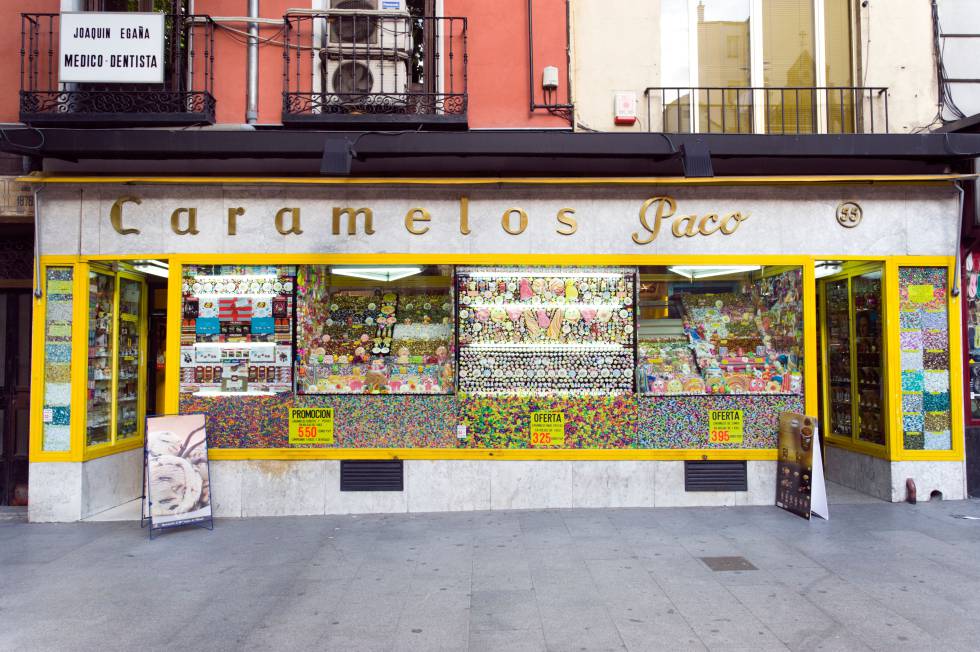 Caramelos Paco, en el barrio madrileño de La Latina.