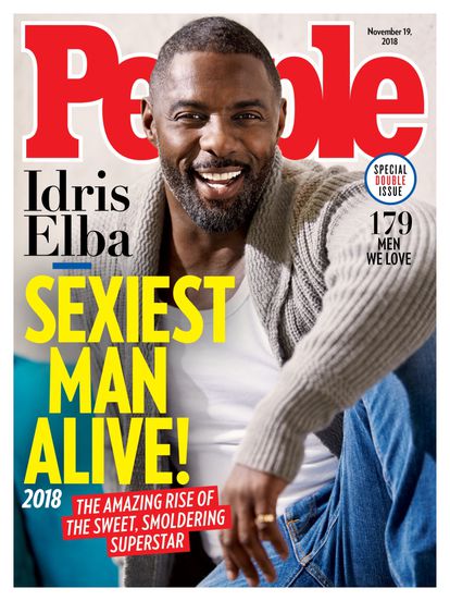 La abrumadora mayoría de hombres blancos elegidos como los más sexis del mundo hizo que la revista 'People' recibiese muchas críticas. En 2018 Idris Elba fue el segundo hombre negro en coronar la lista (el primero fue Denzel Washington en 1996).