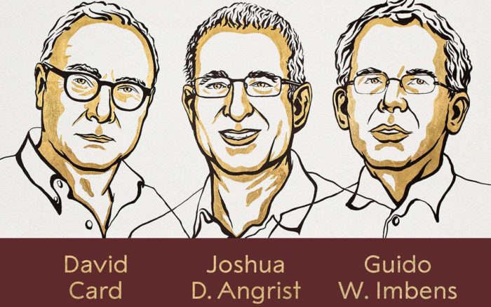 David Card, Joshua Angrist y Guido Imbens, galardonados con el Premio Nobel de Economía 2021