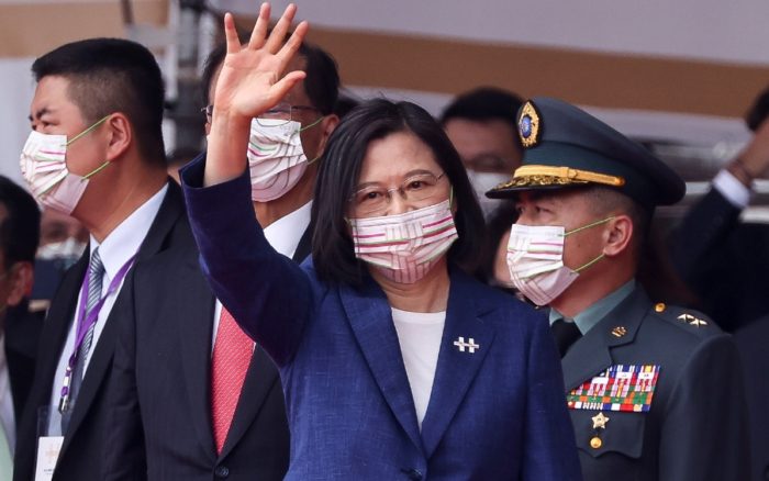 “Nadie pueda obligar a Taiwán a tomar el camino que China nos ha trazado”, dice su presidenta