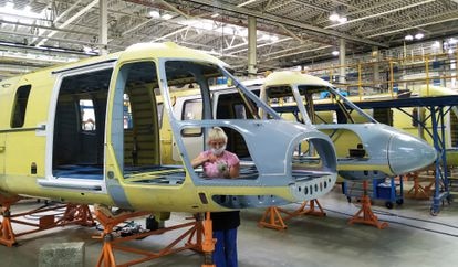 Russian Helicopters busca ampliar sus exportaciones de material civil, entre ellos del modelo Ansat, que fabrica en su planta de Kazán, y que también trabaja como ambulancia aérea.